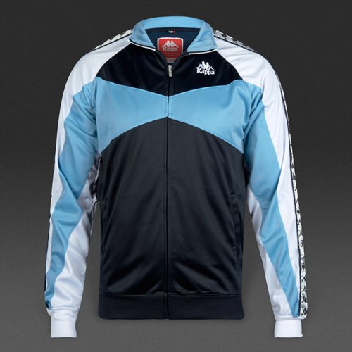 Kappa Trafford Track Jacket Navy/ Azzuro/ White for Men